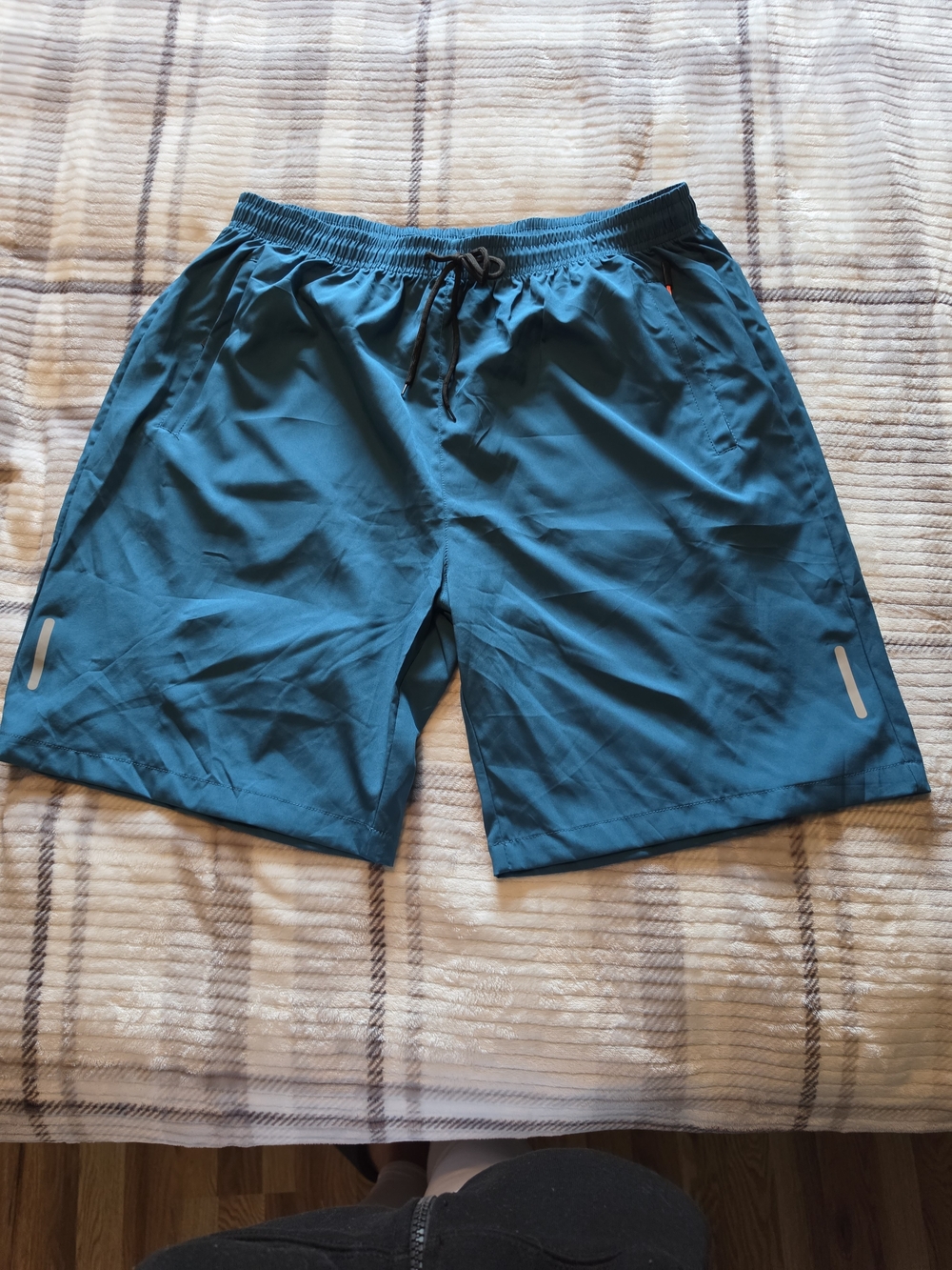 Men's Teal Athletic Shorts - Lightweight Performance